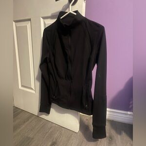 Women’s Black Zip-Front Jacket